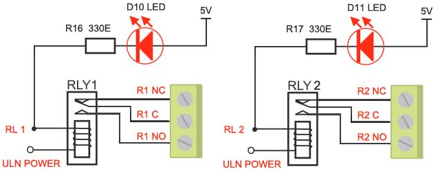 Relay with PTB Connector