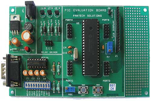 hardware of  PIC Evaluation Board