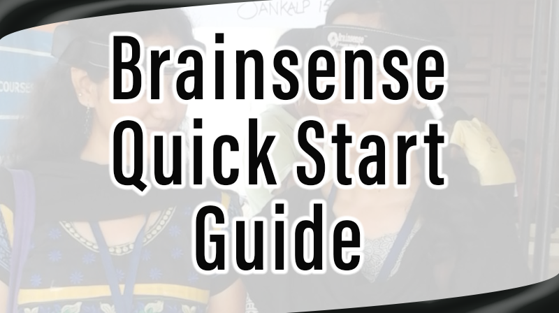 You are currently viewing Brainsense Quick Start Guide
