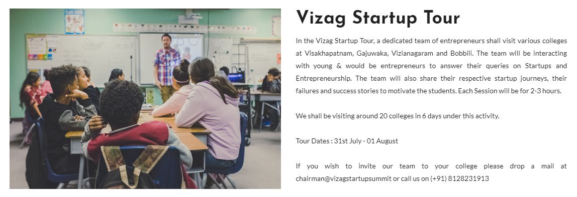 vizag startup summit events