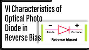 Read more about the article VI Characteristics of Optical Photo Diode in Reverse Bias