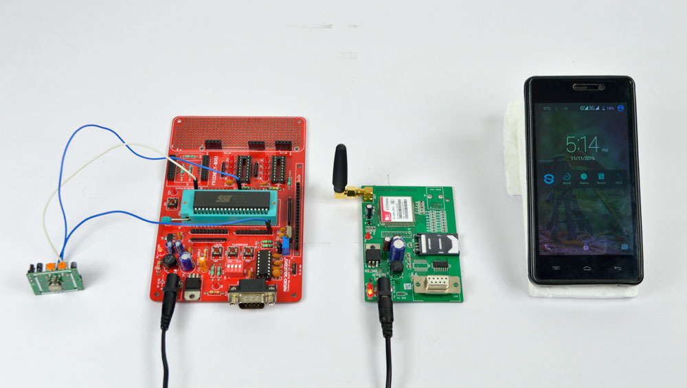 PIR Sensor And GSM Based Home Security System