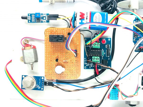 Family Robot Using Arduino Uno and Nodemcu Esp8266