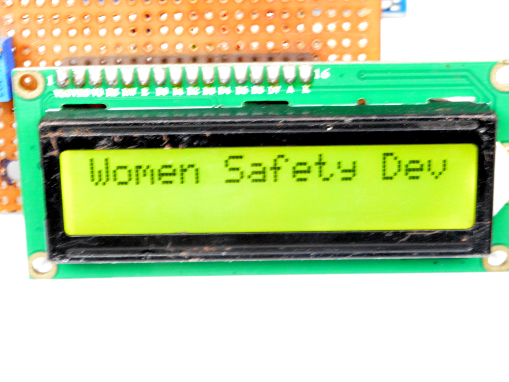 Womens_Safety using Arduino Uno