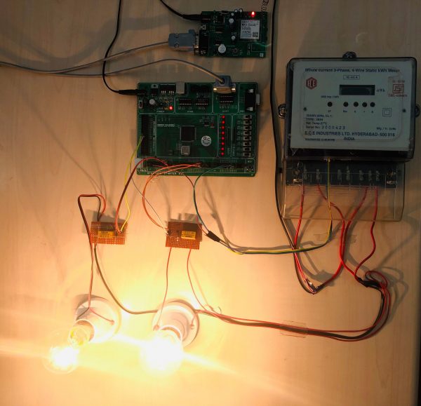 IoT Based Energy Meter System Using FPGA -output data