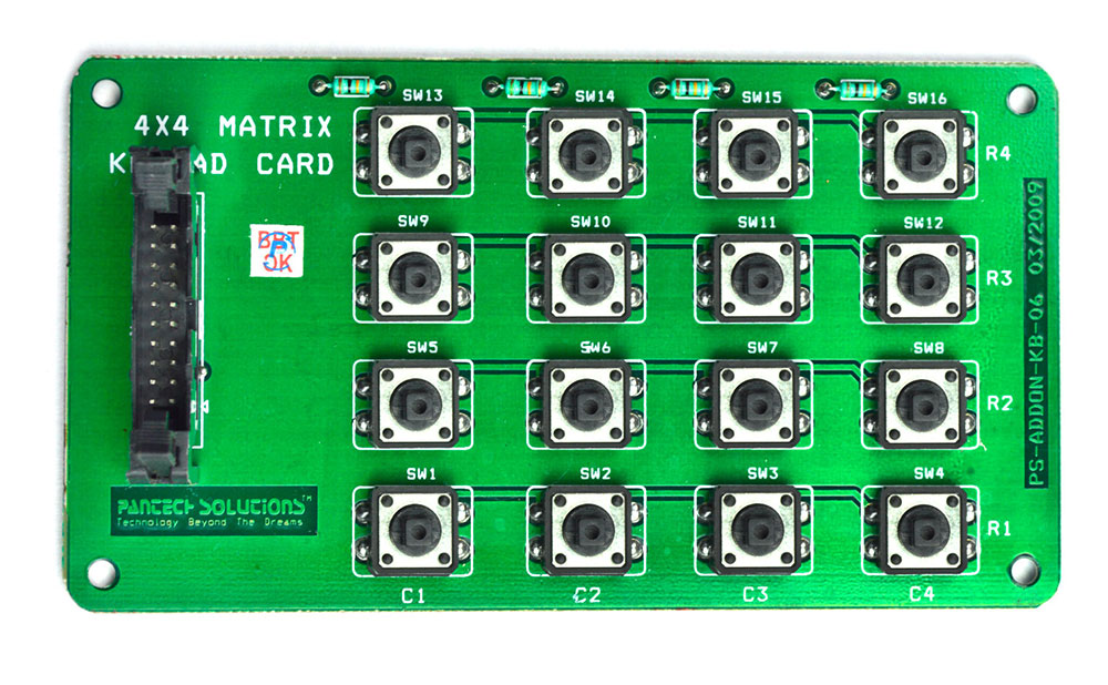 4×4 Matrix Keypad