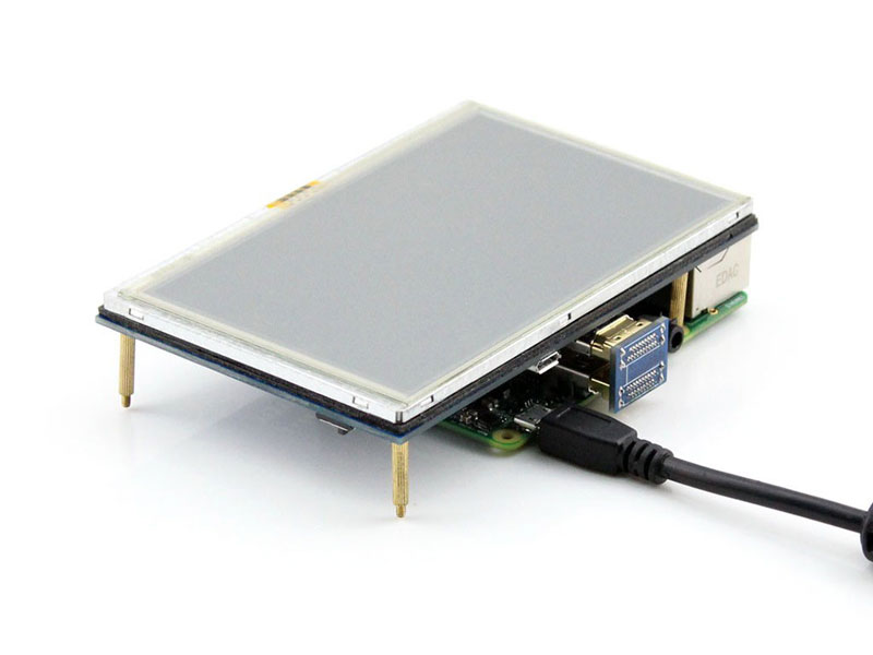 5inch Touch Screen LCD for Raspberry Pi with HDMI Interface