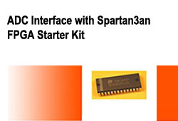 ADC Interfacing with Spartan3an FPGA Starter Kit