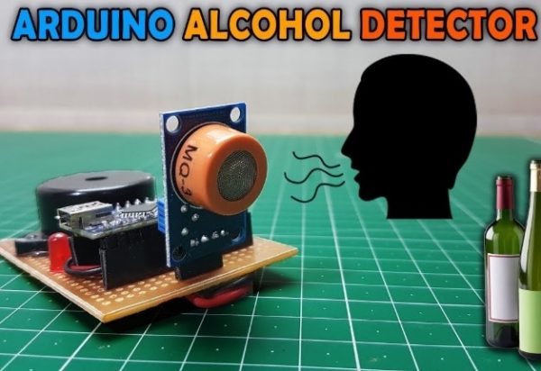 Alcohol detector using Arduino