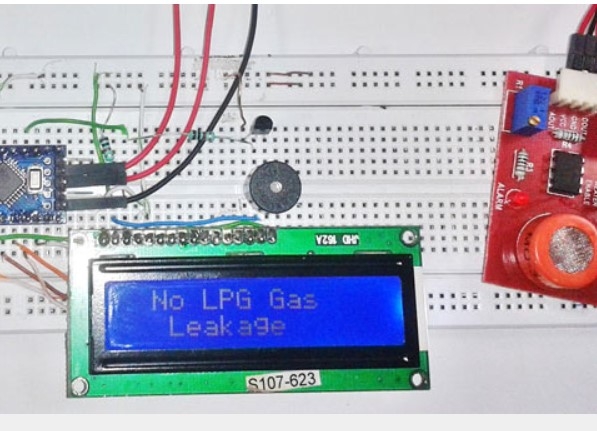 LPG Gas Leakage Detector using Arduino