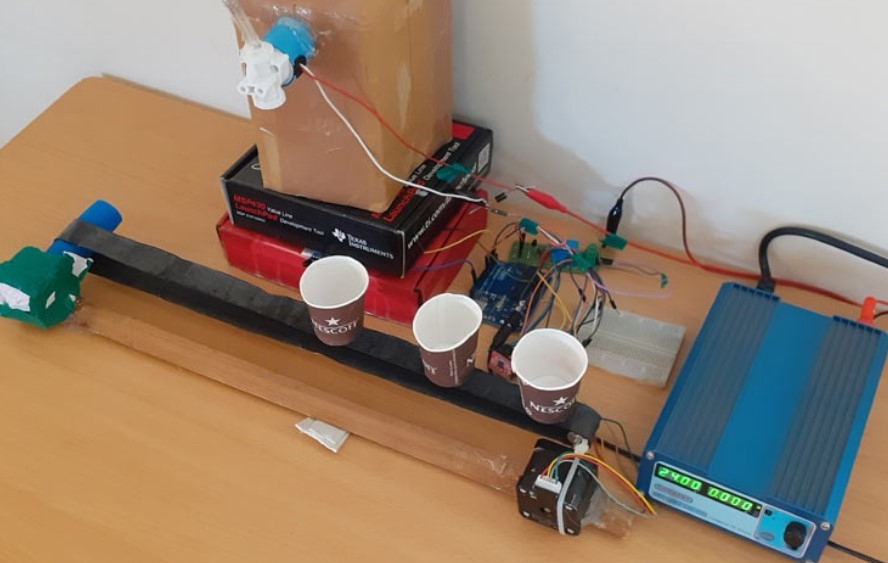Automatic Bottle Filling System using Arduino