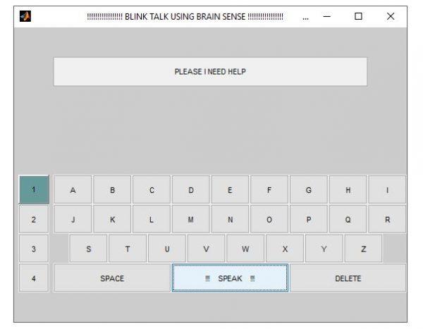 Blink Talk using Neurosky Mindwave Mobile