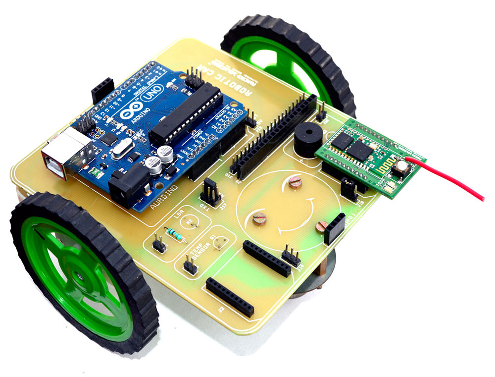 Bluetooth controlled Robot