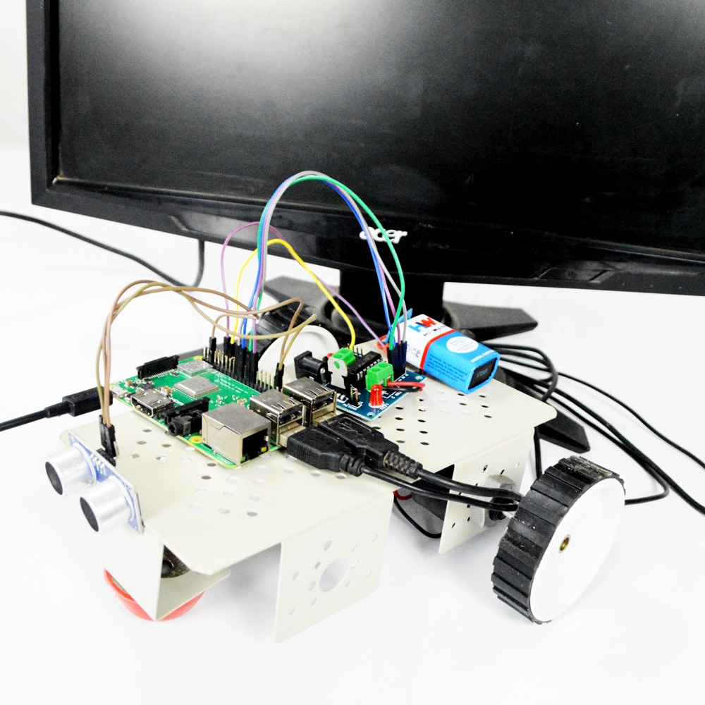 Browser Controlled Robot Using Raspberry Pi