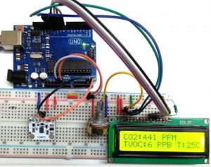CO2 Measurement using Arduino and CCS811 Air Quality Sensor