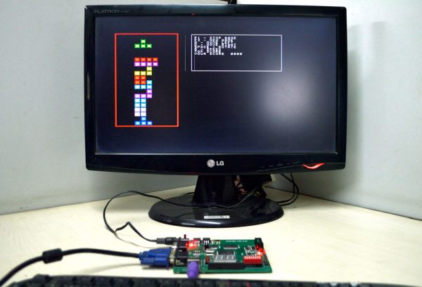 FPGA Implementation of Tertix Game using Spartan3 FPGA Image Processing kit
