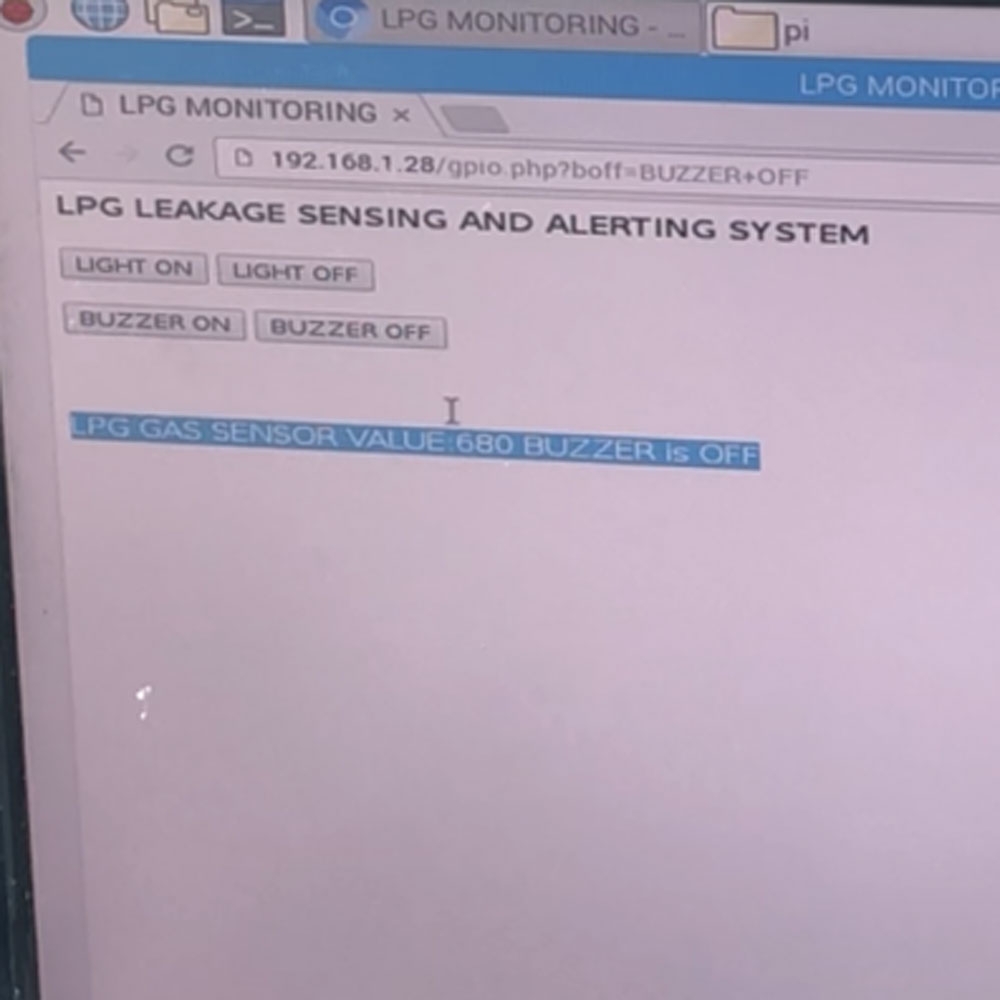 Gas Leakage Sensing and Alerting System using Raspberry Pi
