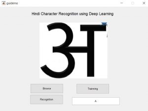 Hindi Character Recognition using Deep learning-Matlab
