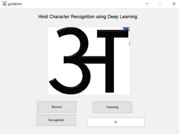 Hindi Character Recognition using Deep learning