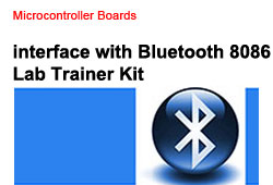 Howe to interface with Bluetooth 8086 Lab Trainer Kit