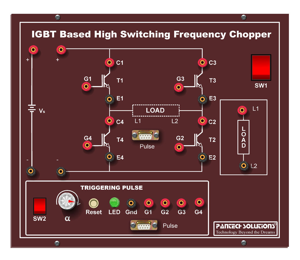 IGBT Based High Switching Frequency Chopper module with built in Controller
