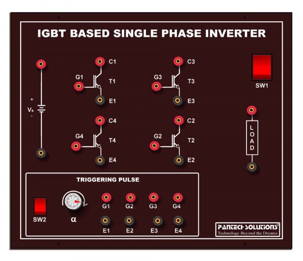 IGBT Based Single Phase Inverter
