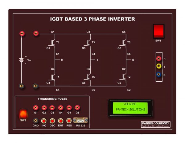 IGBT Based Three Phase Inverter
