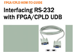 How to Interface RS-232 with FPGA/CPLD UDB