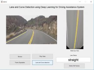 Lane and Curve Detection using Deep Learning for Driving Assistance System -Deep Learning Project