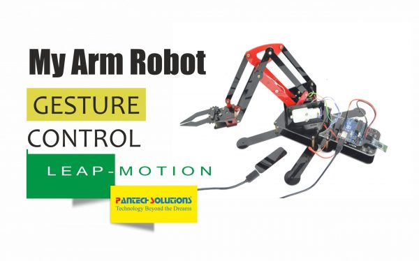 Leap Motion Controlled robotic arm