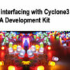LED interfacing with Cyclone3 FPGA Development Kit