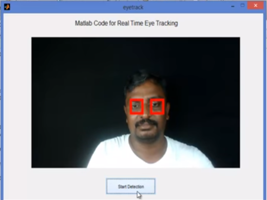 Matlab code for Eye Tracking