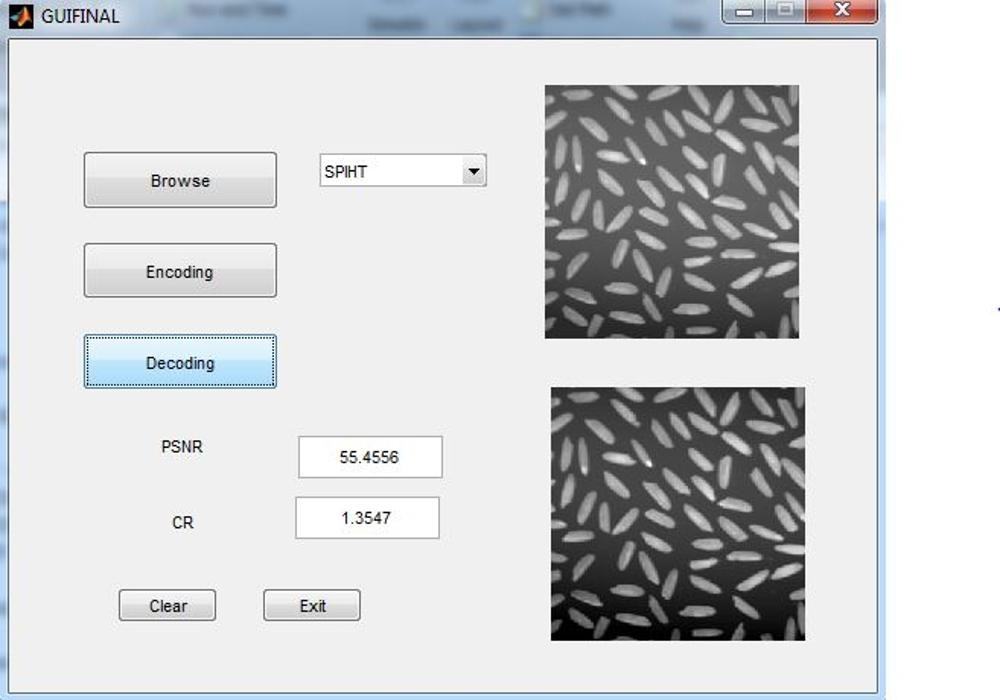 Matlab Code for Image Compression using SPIHT Algorithm-Image Processing Projects