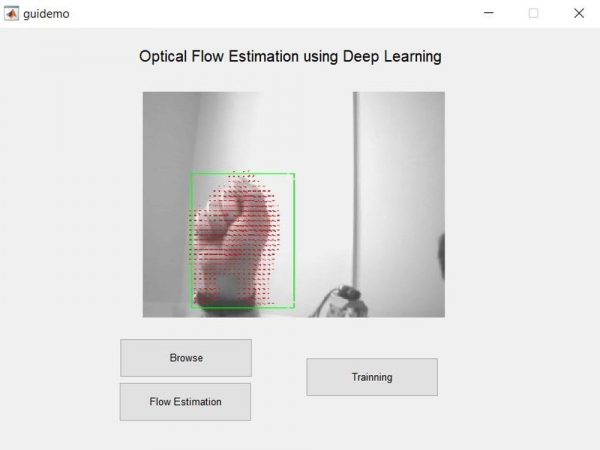 Optical flow estimation using Deep Learning