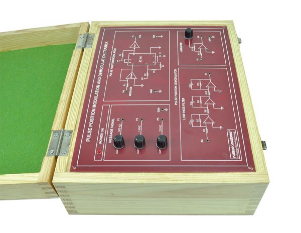 Pulse Position Modulation and Demodulation Trainer