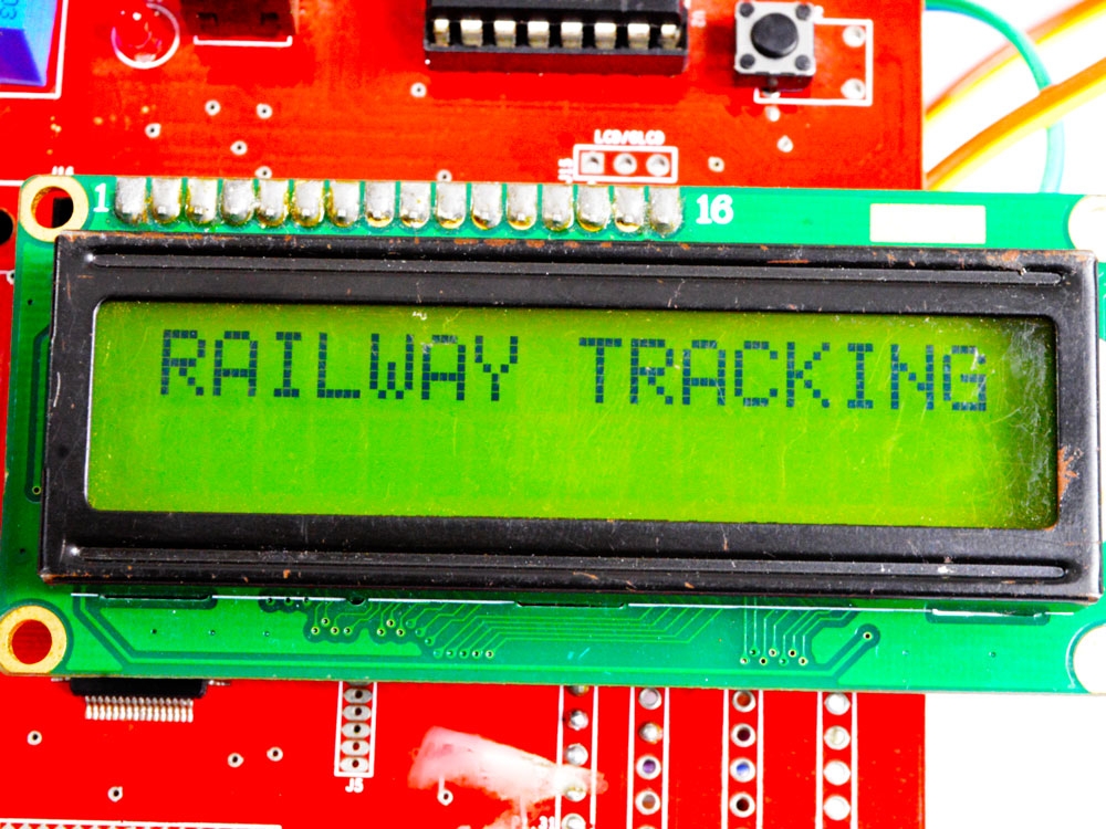 Railway Track Tracking System using ARM7