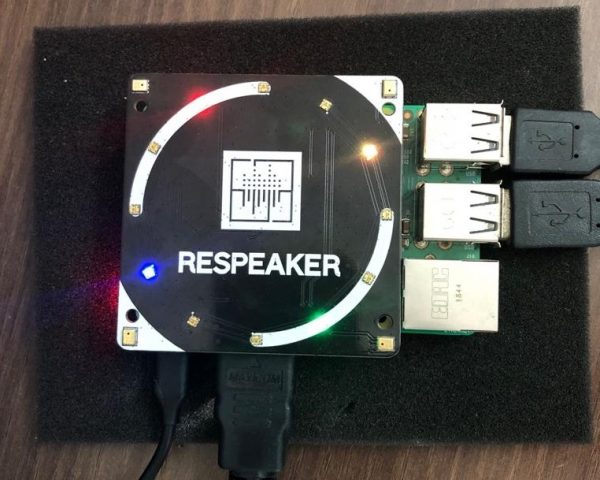 Respeaker with Raspberry Pi