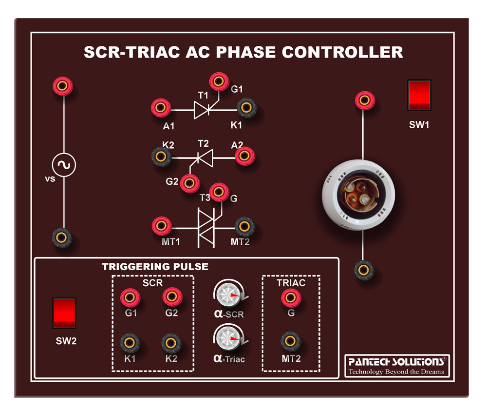 SCR & TRIAC Based Single Phase Controller