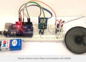 Simple Arduino Audio Player and Amplifier with LM386 -Arduino Mini Project