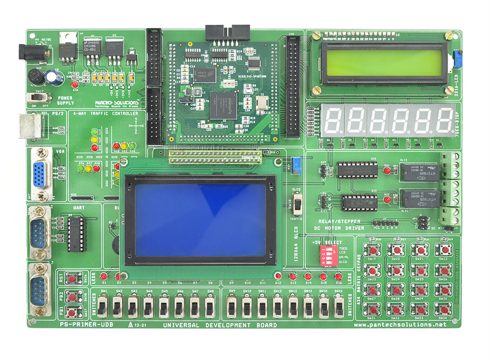 Spartan6 FPGA Development board