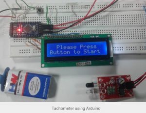 Tachometer using Arduino -Arduino Mini Project