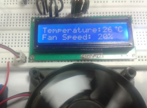 Temperature Controlled Fan using Arduino -Arduino Mini Projects