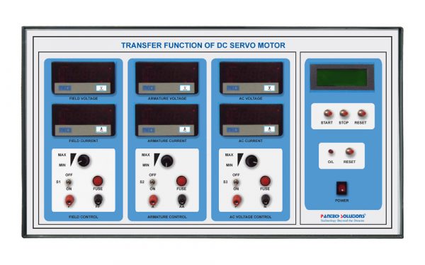 Transfer Function of Dc Servo Motor