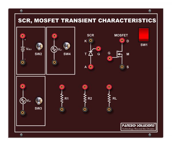 Transient Characteristics of SCR and MOSFET