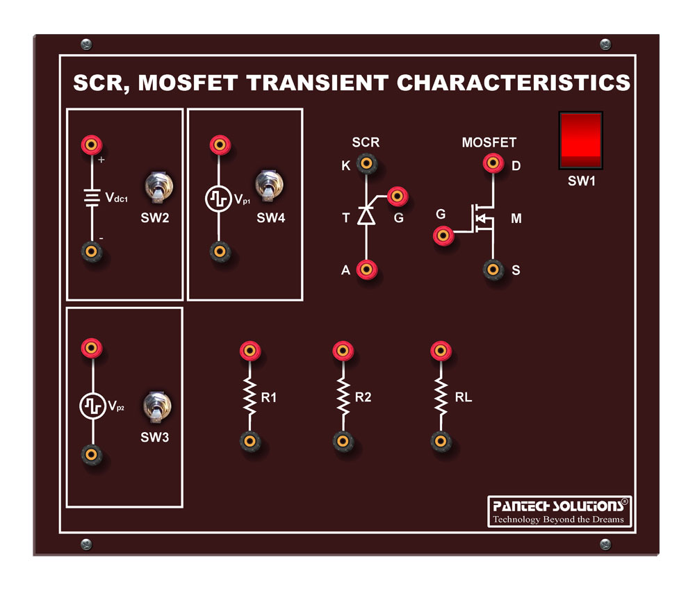 Transient Characteristics of SCR and MOSFET