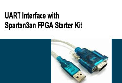UART Interface with Spartan3an FPGA Starter Kit