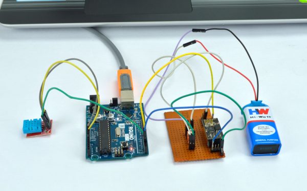 IOT BASED HUMIDITY AND TEMPERATURE MONITORING USING ARDUINO UNO