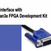 VGA interface with Spartan6 FPGA Development Kit