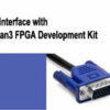 VGA interface with Spartan3 FPGA Development Kit