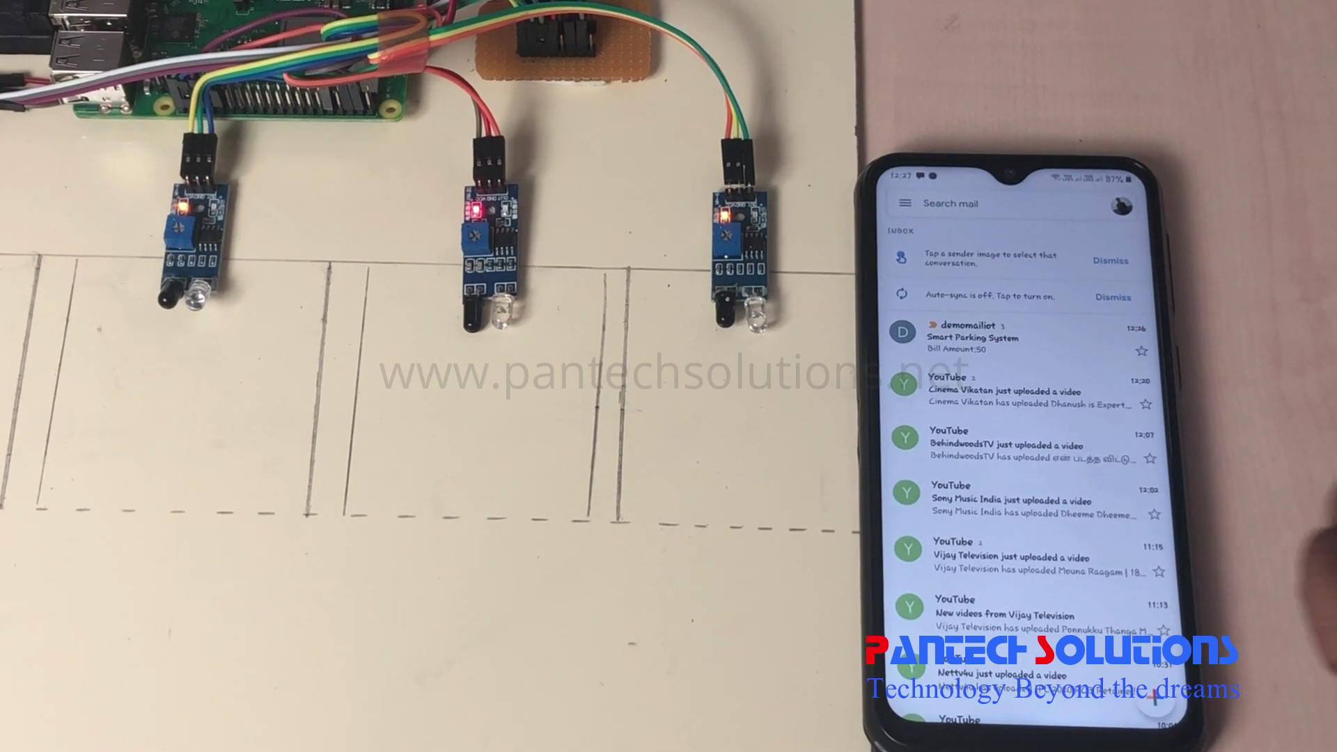IoT Based Smart Parking System using Raspberry Pi